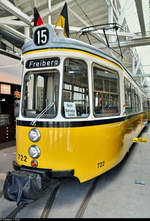 Gelenktriebwagen 722 (Maschinenfabrik Esslingen GT4) der Stuttgarter Straßenbahnen AG (SSB) ist im Straßenbahnmuseum Stuttgart ausgestellt.
In den Wendejahren wurden einige GT4 an ostdeutsche und osteuropäische Städte abgegeben, wie z.B. Brandenburg an der Havel, Halle (Saale) oder Nordhausen.
[29.7.2020 | 14:27 Uhr]