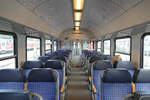 Blick in den Großraum des D-WFL 80 84-34 312-0 Bnrdz 447.7 der Wedler Franz Logistik, eingesetzt in einem Ersatzzug auf der S3 Hannover Hbf - Lehrte - Hildesheim Hbf.