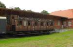 Der preußische C Abteilwagen 1254, am 29.05.2014 abgestellt in Heringsdorf (Usedom).