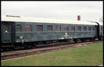 Bahnhof Salzwedel am 10.4.1994: DR Gefangenen Wagen Nr.