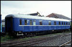 Am 7.9.1991 standen die Fahrzeuge der Dampf Eisenbahn Weserbergland noch alle in Rinteln.