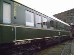 DB Museum Koblenz    Original Waggon aus der Zeit des Dritten Reiches  Salonwagen des Reichsverkehrsmininsters  