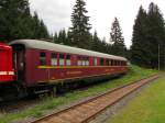 Der fhere Mitropa Speiswagen WR 4 h (56 80 8885 900-0 D-RSBG) am 23.08.2014 whrend dem 110.