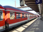 Einer der wenigen Hannover Spar Designten n-Wagen am 08.30.16 in Ulm Hbf 