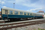 Dieser DB-Interregio-Wagen entstand 1991 aus einem Halberstädter D-Zug-Wagen der DR. (DB-Museum Nürnberg, Juni 2019)