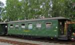 Dllnitzbahn 970-570 KB in der DBG 107 nach Oschatz Hbf, in Glossen; 09.06.2011