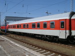 Schlafwagen vom Nachtzug aus Paris,am 12.Juni 2011,in Berlin Lichtenberg.