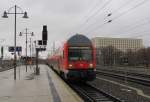 Bereitstellung des RE 18288 nach Hoyerswerda, am 05.01.2013 in Dresden Hbf.