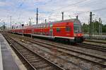 RB19129 von Osterburken nach Stuttgart Hauptbahnhof erreicht am 29.05.2019 das Ziel der Fahrt.