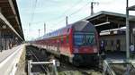 Ein Steuerwagen der Bauart DABbuzfa 760 der DB Regio Nordost, eingereiht in den RE3 Stralsund - Berlin.