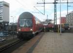 Hier eine RB14 von Nauen nach Senftenberg, bei der Einfahrt am 1.4.2010 in Berlin Alexanderplatz.