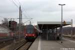 RE4  Ersatzgarnitur  (RE 37311) von Rathenow nach Jterbog in Rathenow.