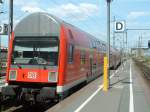 RB nach Eilenburg im Hbf Leipzig.