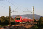 RB 17044 (Basel Bad Bf-Offenburg) mit Schublok 146 203-5 bei Köndringen 19.9.19