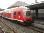 RE aus Tbingen Hbf in Stuttgart-Bad Cannstatt.