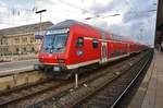 RE4856 von München Hauptbahnhof hat am 28.12.2017 den Nürnberger Hauptbahnhof erreicht.