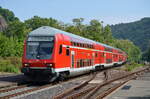 Auch mit dem Steuerwagen voraus machte der  Weinstraßen-Express  im Nahetal eine gute Figur.