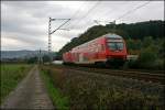 Nachschuss auf die RB56 (RB 39641)  DER ISERLOHNER  der hier am 03.10.07 bei Hohenlimburg dem Ziel Iserlohn entgegen fhrt.