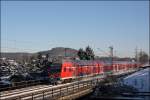 RE4 (RE 10417)  WUPPER-Express , Aachen Hbf - Dortmund Hbf, ist bei Wetter(Ruhr) unterwegs.