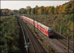 RE4  WUPPER-Express  ist bei Bochum-Langendreer nach Dortmund unterwegs.