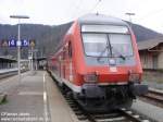 Doppelstocksteuerwagen der 2. Generation(DBbzf 761;Eberbach, 09.04.2005)