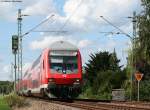 RE 22039 (Stuttgart Hbf-Tbingen Hbf) mit Schublok 143 105-5 bei Oberboihingen 25.7.09    Das wars von mir bis zum 3.