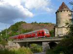 RB 17327 Zwickau (Sachs) - Dresden; an der ehemaligen Weizenmhle im Plauenschen Grund, 02.09.2009  