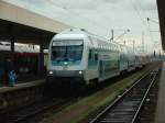 Doppelstock-Steuerwagen in Mannheim Hbf.