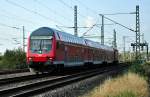 Steuerwagen in Front eines RB nach Koblenz Hbf bei Porz-Lind - 21.10.2011