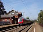 Am 3.10.13 wurde ein Regionalexpress nach Ulm aufgenommen.