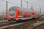 RE50 (RE16514)  Saxonia  von Dresden Hauptbahnhof fährt am 27.1.2018 in den Leipziger Hauptbahnhof ein.