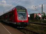 Regionalexpress nach Hannover am 23.6.2007 in Bad Zwischenahn auf Gleis 1