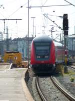 RE nach Norddeich Mole wird in Hannover Hbf bereitgestellt.