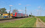 DABpbzfa <sup>767.2</sup> (50 80 86-81 128-0 D-DB) unterwegs mit Schublok 146 031-0 in Braschwitz.

🧰 Elbe-Saale-Bahn (DB Regio Südost)
🚝 RE 16323 (RE30) Magdeburg Hbf–Halle(Saale)Hbf
🕓 9.5.2024 | 14:35 Uhr