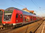 RE 4716 mit Schublok 146 232-4 in St.Georgen im Schwarzwald am 25.01.08