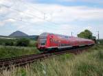 RegionalBahn Eilenburg-Nordhausen hat gerade Sangerhausen verlassen.