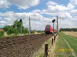 Nachschuss auf den RE 21416 Richtung Lbeck Hbf kurz vor der Einfahrt in den Reinfelder Bf.