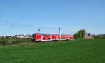 RE 21419 Lbeck Hbf - Hamburg Hbf kurz nach der Ausfahrt aus Reinfeld (Holst.) Richtung Bad Oldesloe am 20.04.09.