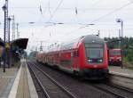 Genau so sah es jede Stunde hier im Bahnhof von Lbbenau/Spreewald aus.