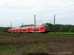 Der nchste RE 2 nach Cottbus mit Sonne am 1.Mai.