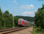 IRE 5186 (Kreuzlingen-Karlsruhe Hbf) mit Schublok 146 115-1 am B 32 25.6.10