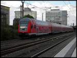 Ein Dosto der Bauart 763 am RE6 in Essen Hbf