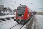 Dosto Steuerwagen am 27.12.10 mit RE aus Braunschweig in Onsabrck HBF.