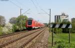 IRE 5318 (Kreuzlingen-Karlsruhe Hbf) mit Schublok 146 236-5  Triberg  bei Mhlhausen 21.4.11