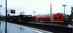 RegionalExpress nach Hamburg Hbf im Bahnhof Uelzen am 03.10.2001