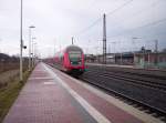 Hier ein 765.5 an der Spitze des RE 1 in Richtung Aachen Hbf. Hier gerade bei er Einfahrt von Dren. 03.04.2006