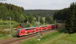 RE 5320 (Kreuzlingen-Karlsruhe Hbf) mit Schublok 146 234-0 bei St.Georgen 31.5.12