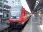 Steuerwagen mit RB nach Offenburg in Freiburg Brsg HBF