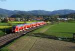 RE 5338 (Basel SBB-Offenburg) am 25.04.2013 bei Kollmarsreute.