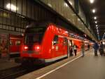 DBpbzfa-Steuerwagen am 17.03.07 im Hauptbahnhof Stuttgart.